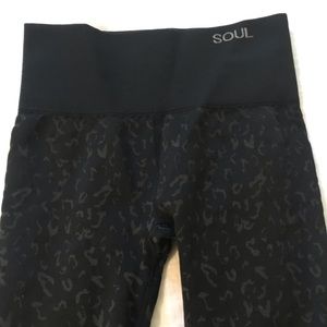NWOT SoulCycle Cheetah Leggings